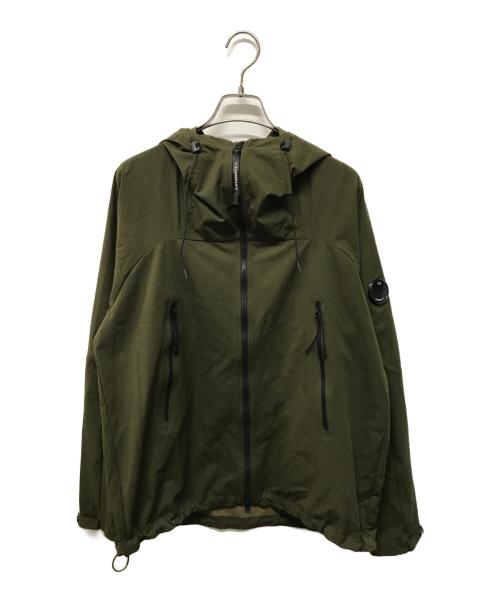 C.P COMPANY（シーピーカンパニー）C.P COMPANY (シーピーカンパニー) Pro-Tek Medium Jacket プロテック ミディアム ジャケット オリーブ サイズ:50の古着・服飾アイテム