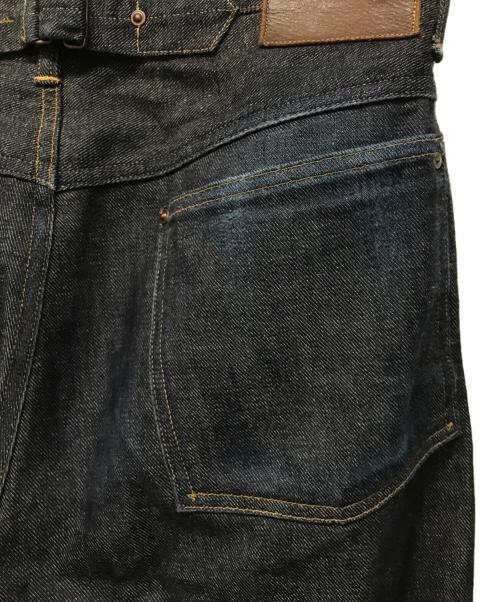Taiga Takahashi（タイガ タカハシ）Taiga Takahashi (タイガ タカハシ) Lot.702 Denim Trousers（ロット・ナナマルニ・デニム・トラウザーズ） インディゴ サイズ:SIZE 30の古着・服飾アイテム
