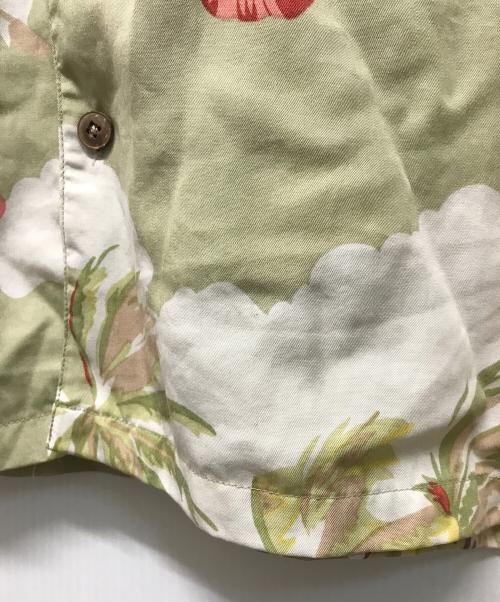 pataloha（パタロハ）pataloha (パタロハ) アロハシャツ グリーン サイズ:Lの古着・服飾アイテム