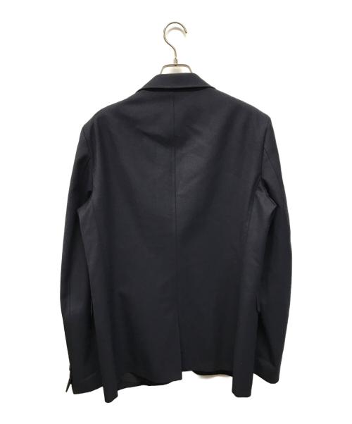 COMME des GARCONS SHIRT（コムデギャルソンシャツ）COMME des GARCONS SHIRT (コムデギャルソンシャツ) ピークドラペル ウールテーラードジャケット ネイビー サイズ:Mの古着・服飾アイテム