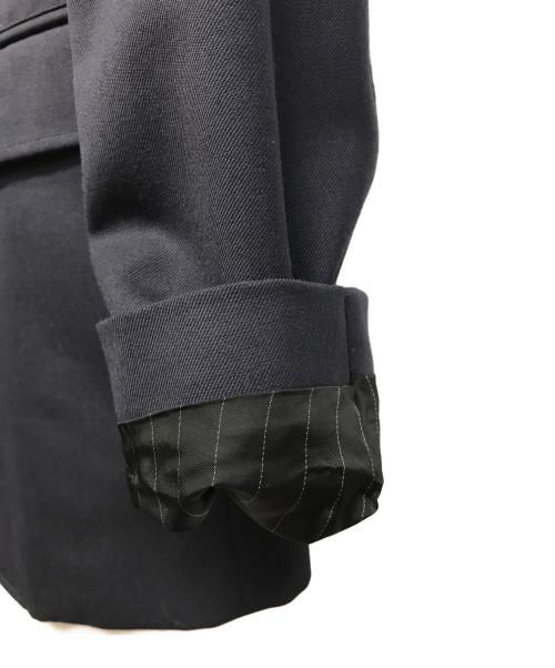 COMME des GARCONS SHIRT（コムデギャルソンシャツ）COMME des GARCONS SHIRT (コムデギャルソンシャツ) ピークドラペル ウールテーラードジャケット ネイビー サイズ:Mの古着・服飾アイテム