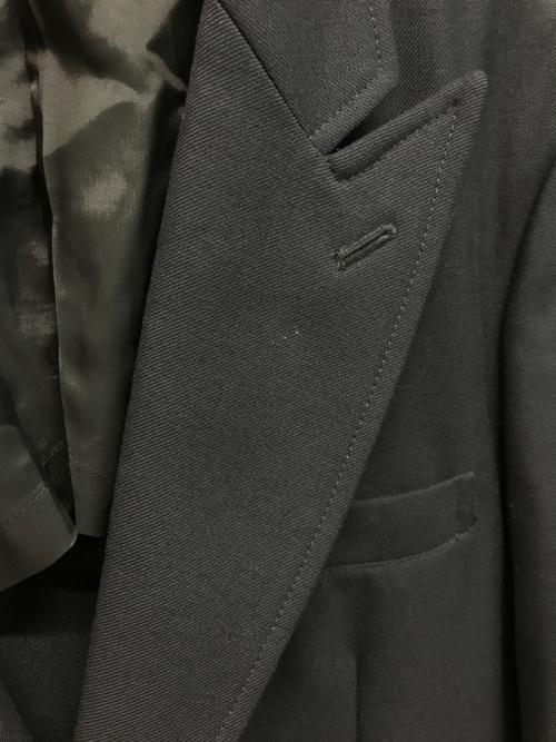 COMME des GARCONS SHIRT（コムデギャルソンシャツ）COMME des GARCONS SHIRT (コムデギャルソンシャツ) ピークドラペル ウールテーラードジャケット ネイビー サイズ:Mの古着・服飾アイテム