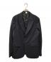 COMME des GARCONS SHIRT（コムデギャルソンシャツ）の古着「ピークドラペル ウールテーラードジャケット」｜ネイビー