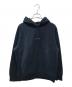 SUPREME（シュプリーム）の古着「17AW　Compact Logo Hooded Sweatshirt　コンパクト・ロゴ・フーデッド・スウェットシャツ」｜ネイビー×ピンク