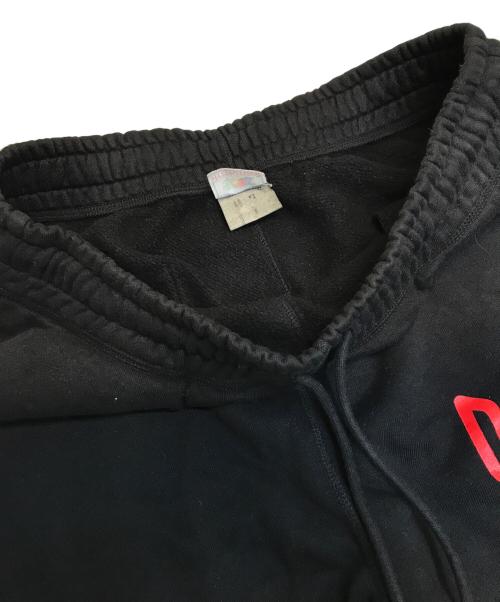 SAINT MICHAEL（セントマイケル）SAINT MICHAEL (セントマイケル) SWEAT SHORTS　スウェット ショーツ ブラック サイズ:Sの古着・服飾アイテム