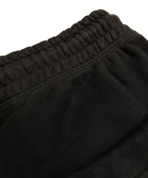 SAINT MICHAEL（セントマイケル）SAINT MICHAEL (セントマイケル) SWEAT SHORTS　スウェット ショーツ ブラック サイズ:Sの古着・服飾アイテム