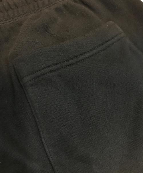 SAINT MICHAEL（セントマイケル）SAINT MICHAEL (セントマイケル) SWEAT SHORTS　スウェット ショーツ ブラック サイズ:Sの古着・服飾アイテム