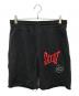 SAINT MICHAEL（セントマイケル）の古着「SWEAT SHORTS　スウェット ショーツ」｜ブラック