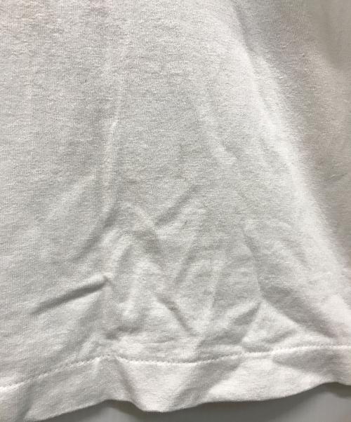 SAINT MICHAEL（セントマイケル）SAINT MICHAEL (セントマイケル) RIBON SAINT SS TEE リボン セント ショートスリーブ ティー ロゴTシャツ ホワイト サイズ:XXLの古着・服飾アイテム