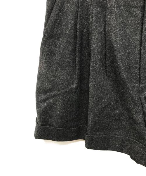 CELINE（セリーヌ）CELINE (セリーヌ) フランネルトリプルプリーツショーツ イタリア製 ブラック サイズ:SIZE 48の古着・服飾アイテム