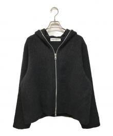 OUR LEGACY（アワーレガシー）の古着「FULL ZIP HOOD（フルジップ フーディー）」｜ブラック