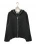 OUR LEGACY（アワーレガシー）の古着「FULL ZIP HOOD（フルジップ フーディー）」｜ブラック