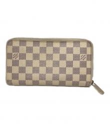 LOUIS VUITTON（ルイ ヴィトン）の古着「ジッピー オーガナイザー　ダミエ・アズール　財布」