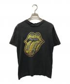 anvilアンヴィル）の古着「Rolling Stones（ローリング・ストーンズ）97-98バンドTシャツ」｜グレー