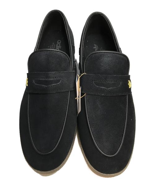 adidas（アディダス）adidas (アディダス) HANDBALL SPEZIAL LOAFER W　ローファースニーカー ブラック サイズ:27cm 未使用品の古着・服飾アイテム