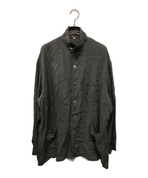 Y's for men（ワイズフォーメン）Y's for men (ワイズフォーメン) 90’Sリネンレーヨンカバーオール グレー サイズ:Mの古着・服飾アイテム