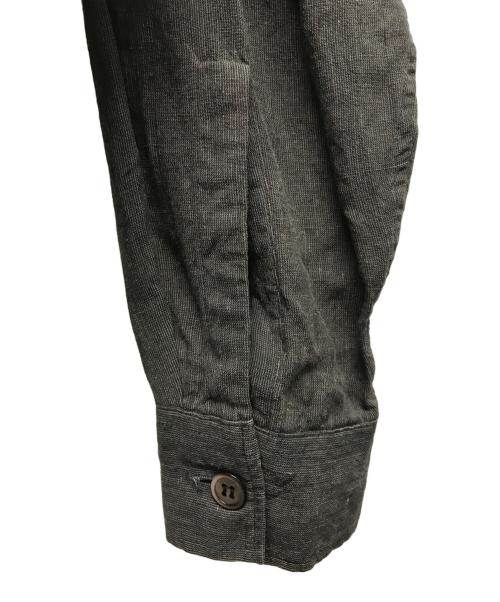 Y's for men（ワイズフォーメン）Y's for men (ワイズフォーメン) 90’Sリネンレーヨンカバーオール グレー サイズ:Mの古着・服飾アイテム