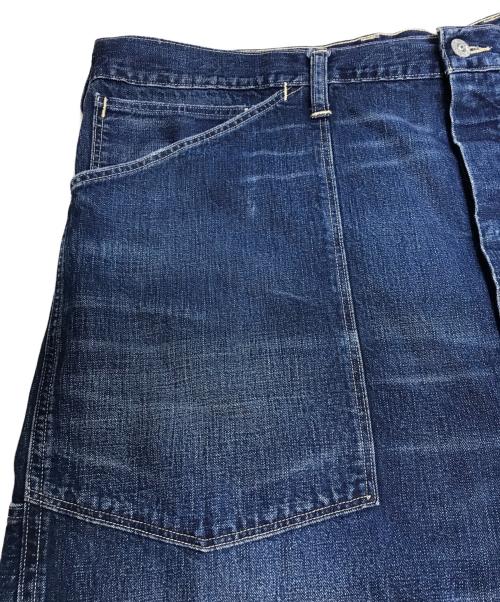 RRL（ダブルアールエル）RRL (ダブルアールエル) US.ARMY（ユーエス・アーミー）タイプ デニムトラウザーパンツ シンチバック インディゴ サイズ:175/102Cの古着・服飾アイテム