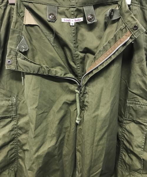 Rebuild by Needles（リビルドバイニードルス）Rebuild by Needles (リビルドバイニードルス) カーゴパンツ オリーブ サイズ:SIZE Mの古着・服飾アイテム