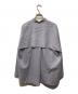 HOMME PLISSE ISSEY MIYAKE (オム プリッセ イッセイ ミヤケ) PL RAMIE SHIRT(ピーエル ラミー シャツ) リネン混　ドメス パープル サイズ:SIZE 3：25000円