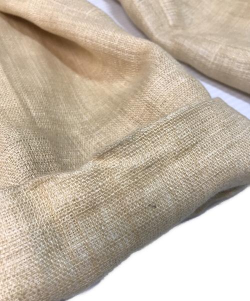 AURALEE（オーラリー）AURALEE (オーラリー) リネンパンツ　LINEN DOUBLE FACE 5P PANTS ベージュ サイズ:SIZE 4の古着・服飾アイテム