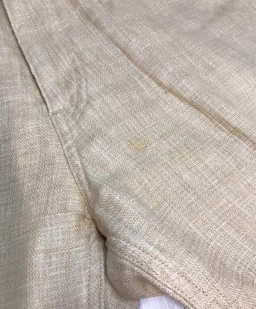 AURALEE（オーラリー）AURALEE (オーラリー) リネンパンツ　LINEN DOUBLE FACE 5P PANTS ベージュ サイズ:SIZE 4の古着・服飾アイテム