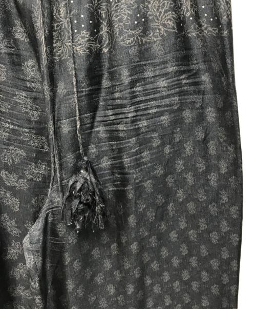 TOWAVASE（トワヴァーズ）TOWAVASE (トワヴァーズ) サラサパンツ/sarasa silk pants シルク 日本製 ネイビー サイズ:FREEの古着・服飾アイテム