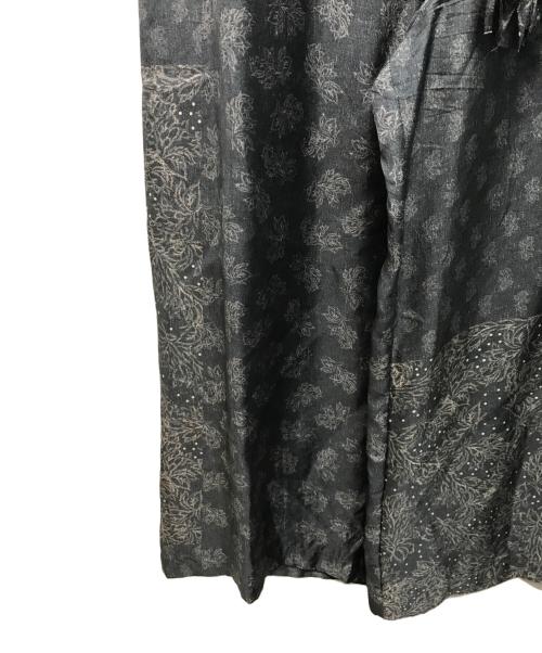 TOWAVASE（トワヴァーズ）TOWAVASE (トワヴァーズ) サラサパンツ/sarasa silk pants シルク 日本製 ネイビー サイズ:FREEの古着・服飾アイテム