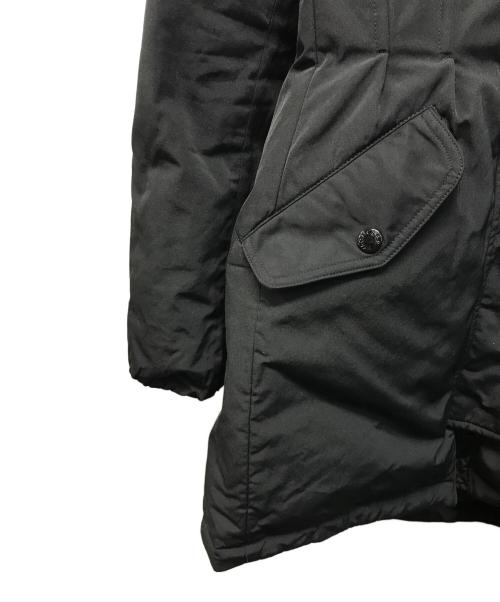 MONCLER（モンクレール）MONCLER (モンクレール) AREDHEL(アルデル) ダウンコート ファー付きダウン ブラック サイズ:SIZE 3の古着・服飾アイテム