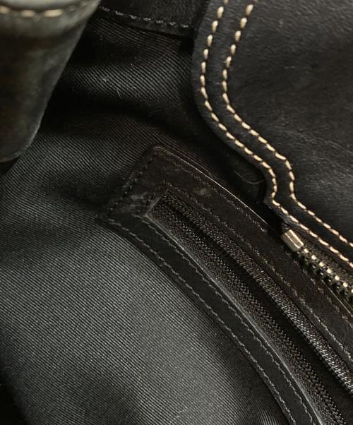 COACH（コーチ）COACH (コーチ) ソーホー ライン トートバッグ レザーハンドバッグ ブラックの古着・服飾アイテム