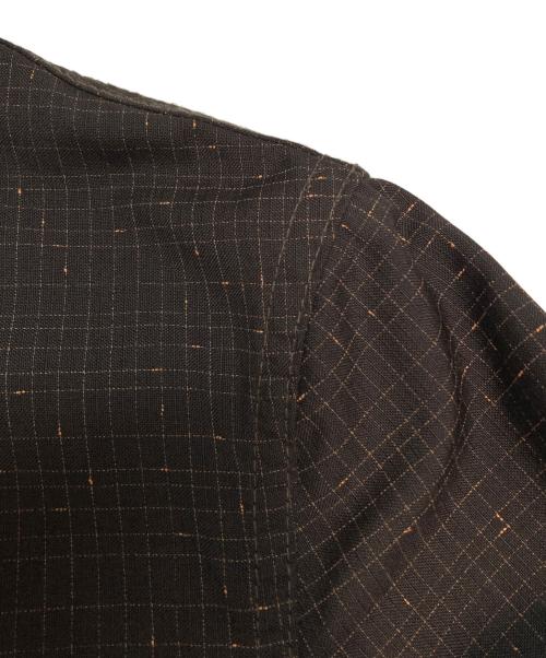 COMME des GARCONS JUNYA WATANABE MAN（コム デ ギャルソン ジュンヤ ワタナベ マン）COMME des GARCONS JUNYA WATANABE MAN (コム デ ギャルソン ジュンヤ ワタナベ マン) LEVI’S (リーヴァイス) ウールモヘヤエルボーパッチワークジャケット ブラウン サイズ:XSの古着・服飾アイテム