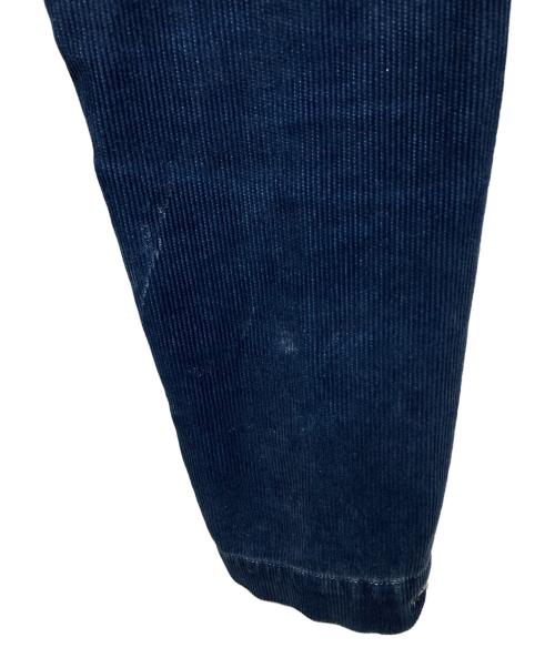 RRL（ダブルアールエル）RRL (ダブルアールエル) ショールカラーインディゴコーデュロイジャケット カバーオール 月桂樹ボタン アメカジ  インディゴ サイズ:Sの古着・服飾アイテム