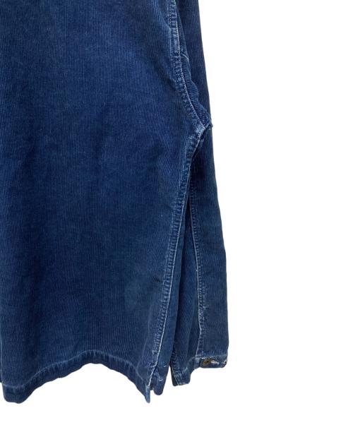 RRL（ダブルアールエル）RRL (ダブルアールエル) ショールカラーインディゴコーデュロイジャケット カバーオール 月桂樹ボタン アメカジ  インディゴ サイズ:Sの古着・服飾アイテム