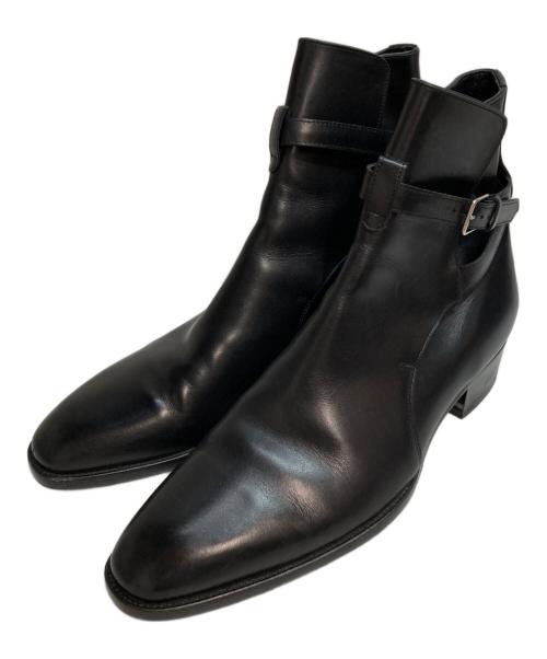 Saint Laurent Paris（サンローランパリ）Saint Laurent Paris (サンローランパリ) ワイアット ジョッパーブーツ モード イタリア製 ミニマル ブラック サイズ:SIZE 42の古着・服飾アイテム