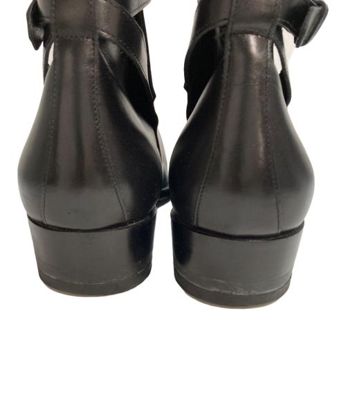 Saint Laurent Paris（サンローランパリ）Saint Laurent Paris (サンローランパリ) ワイアット ジョッパーブーツ モード イタリア製 ミニマル ブラック サイズ:SIZE 42の古着・服飾アイテム