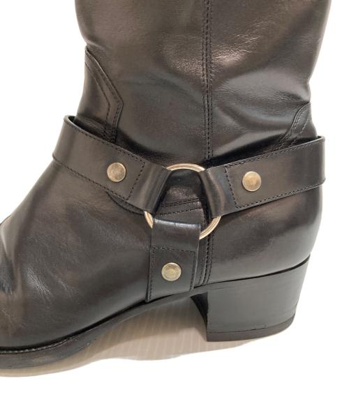 Saint Laurent Paris（サンローランパリ）Saint Laurent Paris (サンローランパリ) ワイアット ハーネスブーツ モード イタリア製 ブラック サイズ:SIZE 43の古着・服飾アイテム