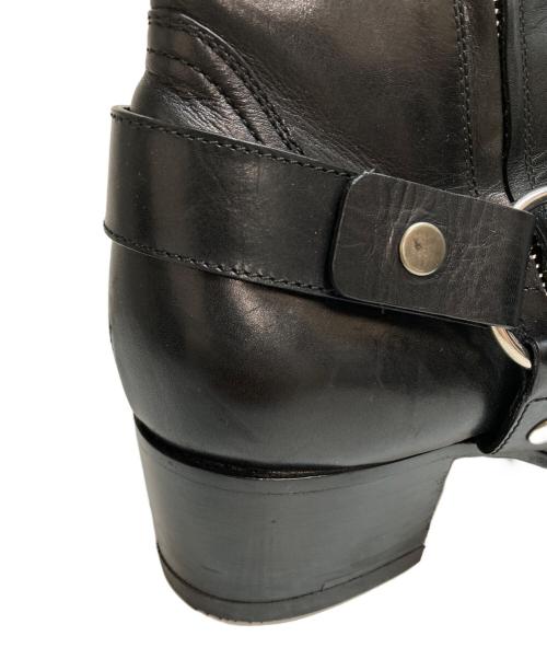 Saint Laurent Paris（サンローランパリ）Saint Laurent Paris (サンローランパリ) ワイアット ハーネスブーツ モード イタリア製 ブラック サイズ:SIZE 43の古着・服飾アイテム