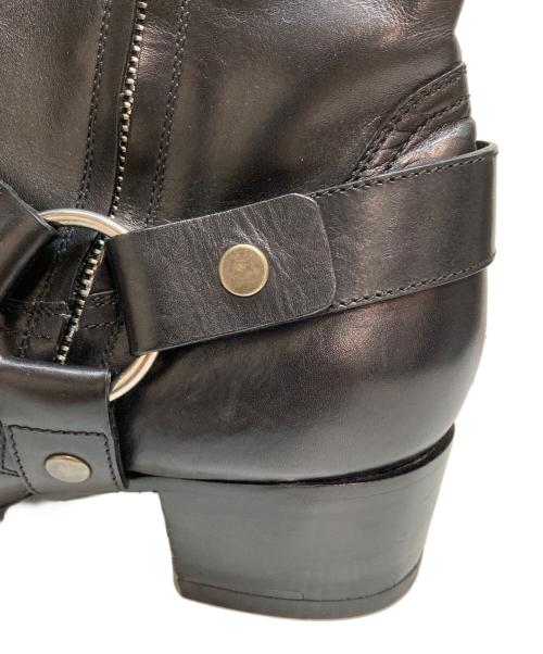 Saint Laurent Paris（サンローランパリ）Saint Laurent Paris (サンローランパリ) ワイアット ハーネスブーツ モード イタリア製 ブラック サイズ:SIZE 43の古着・服飾アイテム