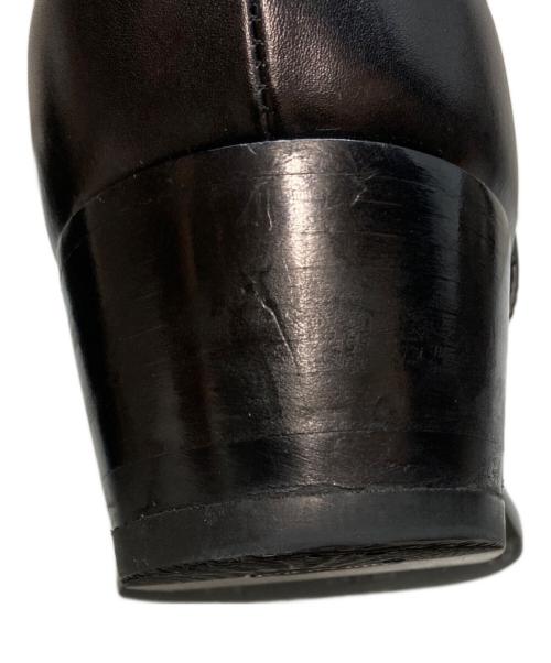 Saint Laurent Paris（サンローランパリ）Saint Laurent Paris (サンローランパリ) ワイアット ハーネスブーツ モード イタリア製 ブラック サイズ:SIZE 43の古着・服飾アイテム