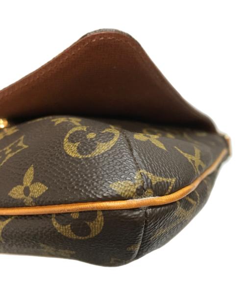 LOUIS VUITTON（ルイ ヴィトン）LOUIS VUITTON (ルイ ヴィトン) ミュゼットサルサ ショートストラップ ショルダーバッグ ブラウンの古着・服飾アイテム