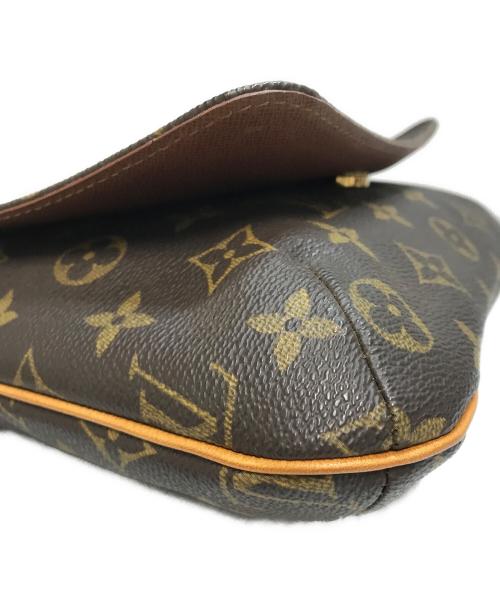 LOUIS VUITTON（ルイ ヴィトン）LOUIS VUITTON (ルイ ヴィトン) ミュゼットサルサ ショートストラップ ショルダーバッグ ブラウンの古着・服飾アイテム