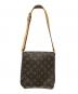 LOUIS VUITTON（ルイ ヴィトン）の古着「ミュゼットサルサ ショートストラップ ショルダーバッグ」｜ブラウン