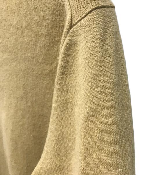 PLAY COMME des GARCONS（プレイコムデギャルソン）PLAY COMME des GARCONS (プレイコムデギャルソン) ブラックハート ウールカーディガン ベージュ サイズ:Mの古着・服飾アイテム