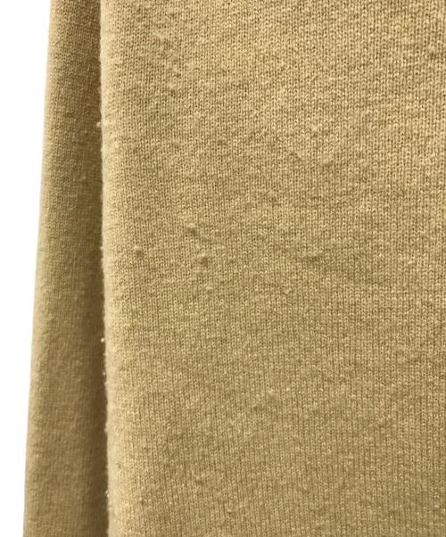 PLAY COMME des GARCONS（プレイコムデギャルソン）PLAY COMME des GARCONS (プレイコムデギャルソン) ブラックハート ウールカーディガン ベージュ サイズ:Mの古着・服飾アイテム