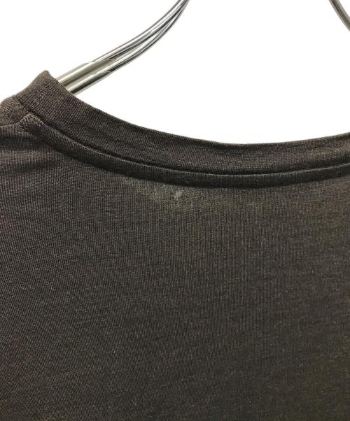 HERMES（エルメス）HERMES (エルメス) シルクジャージクルーネックロングスリーブカットソー　マルジェラ期 ブラウン サイズ:SIZE 40の古着・服飾アイテム