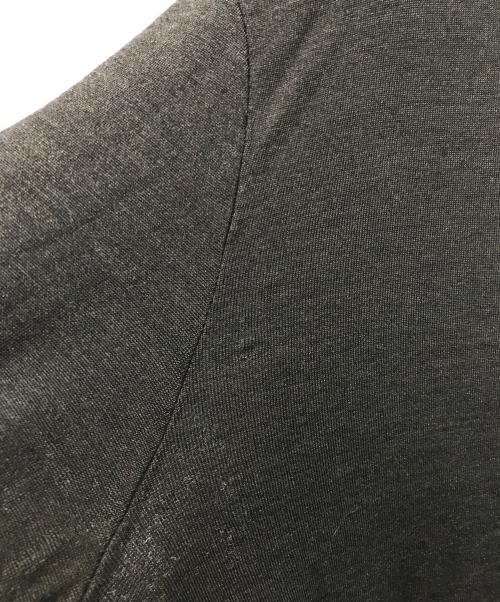 HERMES（エルメス）HERMES (エルメス) シルクジャージクルーネックロングスリーブカットソー　マルジェラ期 ブラウン サイズ:SIZE 40の古着・服飾アイテム
