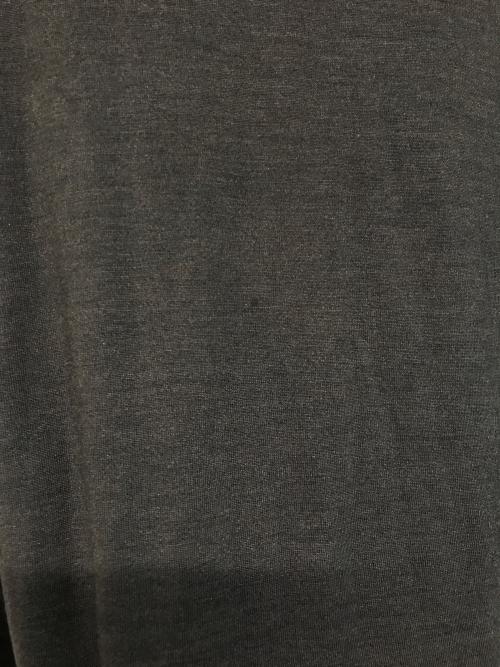 HERMES（エルメス）HERMES (エルメス) シルクジャージクルーネックロングスリーブカットソー　マルジェラ期 ブラウン サイズ:SIZE 40の古着・服飾アイテム