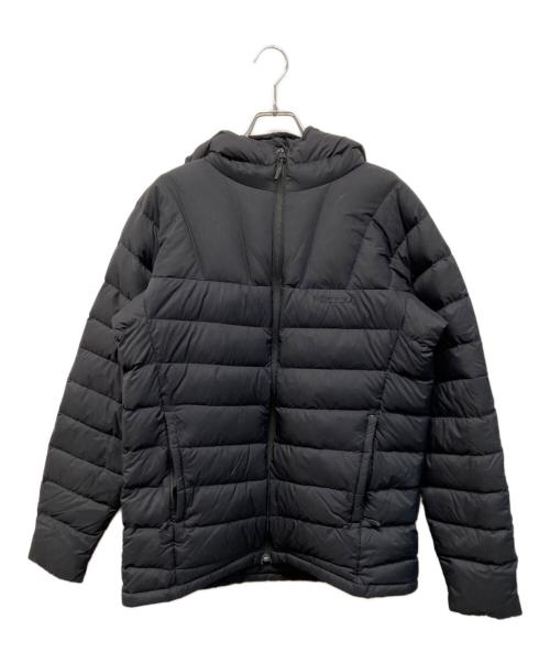 MARMOT（マーモット）Marmot (マーモット) ランスダウンフーディーダウンジャケット ブラック サイズ:Lの古着・服飾アイテム