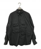 DAIWA PIER39ダイワ ピア39）の古着「TECH ANGLER'S SHIRTS L/S（テック アングラーズ シャツ ロングスリーブ）」｜ブラック