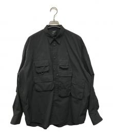 DAIWA PIER39（ダイワ ピア39）の古着「TECH ANGLER'S SHIRTS L/S（テック アングラーズ シャツ ロングスリーブ）」｜ブラック